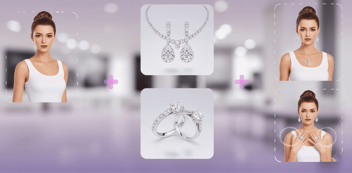 Virtual shopping experience with AI try-on